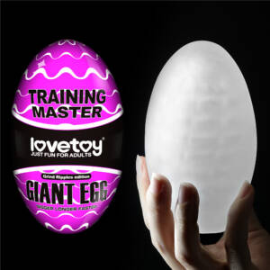 WaveEgg – Masturbador Formato de Ovo Gigante com Ondulações Massageadoras