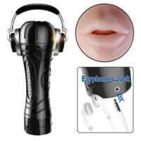 MouthTalk – Masturbador Lanterna Formato de Boca com Vibração e Voz MouthTalk – Masturbador Lanterna Formato de Boca com Vibração e Voz
