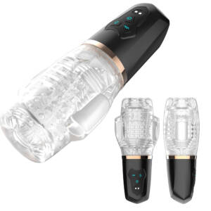 SuctionWave – Masturbador Lanterna com Sucção e Vibração