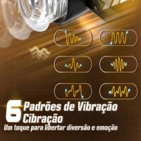 TeleFlex - Copo Masturbador Telescópico Automático com Vibração