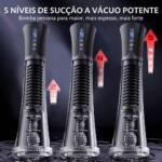VacuFlex Pro — Bomba Peniana Automática com Vibração e Sucção a Vácuo