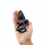 Anel Peniano Duplo com Vibrador Pretty Love