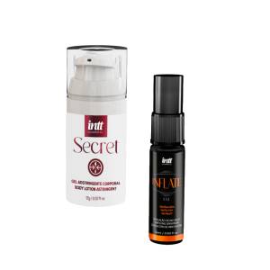 Kit Chá Bem Dado - Secret Adstringente e Inflate Gel Masculino