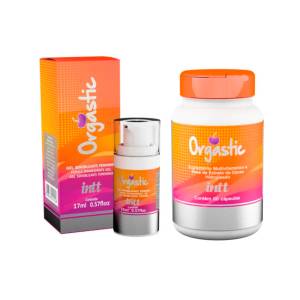 Kit Libido Feminina - Orgastic Gel e Orgastic Cápsula