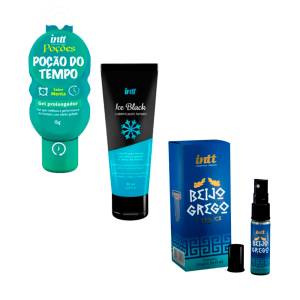 Kit Noite Gelada - Poção do Tempo, Ice Black, Beijo Grego