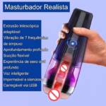VoiceGlide – Masturbador Lanterna com Voz e Movimento Sobe e Desce