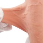 Pênis Realístico com ventosa Removível e Dupla Camada - 20,0 cm