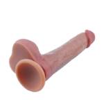 Prótese Realística Dupla Camada - Feito em Silicone Líquido - 22,0 x 3,8 cm