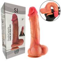 Pênis Realístico em Silicone com Ventosa 23.0 x 4.5cm Pênis Realístico em Silicone com Ventosa 23.0 x 4.5cm