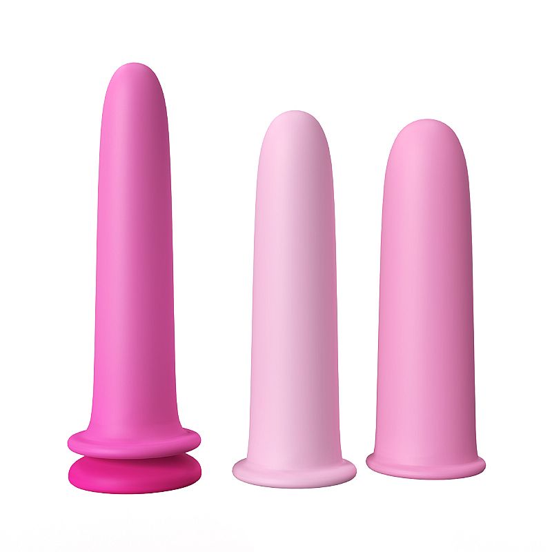 Kit Dilatador Vaginal Reto em Silicone