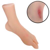 FootFeel – Masturbador Formato de Pé com Canal Vaginal Texturizado em CyberSkin FootFeel – Masturbador Formato de Pé com Canal Vaginal Texturizado em CyberSkin