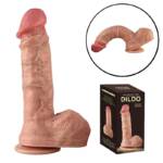 Pênis Realístico com Ventosa - Silicone Líquido - 24,0 x 5,0cm Pênis Realístico com Ventosa - Silicone Líquido - 24,0 x 5,0cm