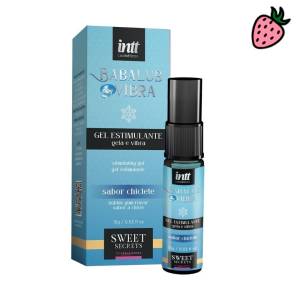 Babalub Vibra Ice Excitante Unissex Intt - Aroma Chiclete 15G