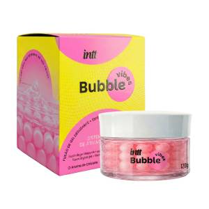 Bubble Vibes 3 Em 1 Intt  - Lubrificante E Excitante Com Esferas E Jambu 120g