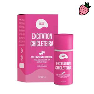 Gel Excitation Chicleteira Intt - Potencializador de Orgasmo Feminino Beijável