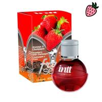 Fruit Sexy Morango & Champagne Intt - Gel Beijável Sabor 40ml Intt Fruit Sexy Morango & Champagne Intt - Gel Beijável Sabor 40ml Intt