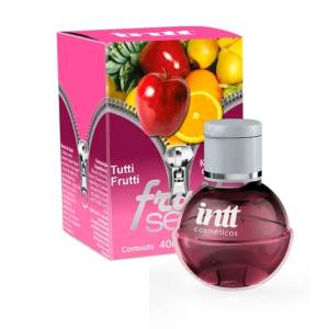 Fruit Sexy Gel Beijável Sabor Tutti Frutti 40ml Intt