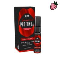 Garganta Profunda Com Aroma De Morango 15Ml Intt Garganta Profunda Com Aroma De Morango 15Ml Intt