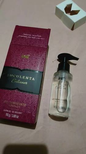 Click to view full screen Suculenta Intt - Gel Deslizante com Aloe Vera e Pantenol by Calianer Intt photo review