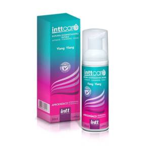 InttCare - Espuma Higienizadora Íntima Afrodisíaca Aroma de Ylang Ylang