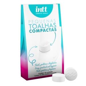 Toalhas Compactas Descartáveis 10 Unidades Portáteis