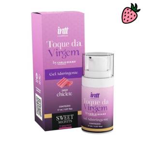 Toque Da Virgem Intt - Gel Adstringente Feminino Com Aroma De Chiclete 17ml