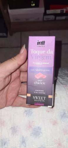 Click to view full screen Toque Da Virgem Intt - Gel Adstringente Feminino Com Aroma De Chiclete 17ml photo review
