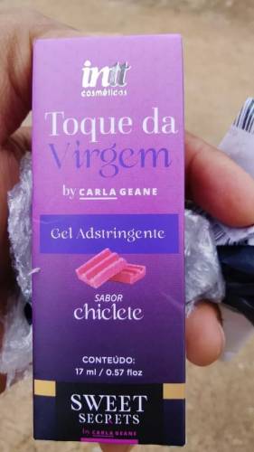 Click to view full screen Toque Da Virgem Intt - Gel Adstringente Feminino Com Aroma De Chiclete 17ml photo review