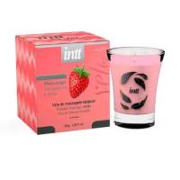 Vela de Massagem Beijável e Sexo Oral - Aroma Morango 40g Vela de Massagem Beijável e Sexo Oral - Aroma Morango 40g
