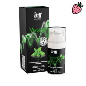 Vibration Menta Gel 17ml Intt - Gel Extra Forte Vibra Aquece E Lubrifica