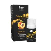 Vibration Sabor Pêssego Intt - Vibrador Líquido e Efeito Quente Vibration Sabor Pêssego Intt - Vibrador Líquido e Efeito Quente